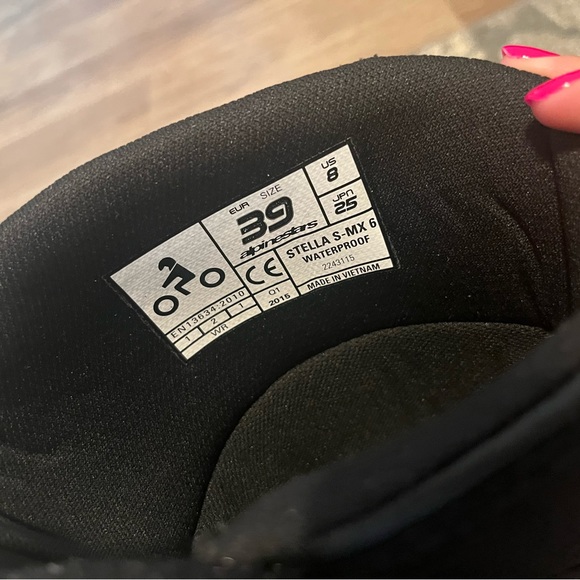 Alpinestars Stella SMX-6 WP boots - Picture 3 of 4